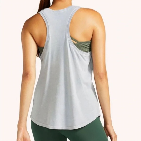 Peloton Flow Racer Tank, gray, size S - Picture 3 of 3
